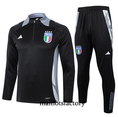 Achat Survetement Enfant Italie 2024/25 noir