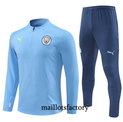 Achat Survetement Enfant Manchester City 2024/25 bleu clair