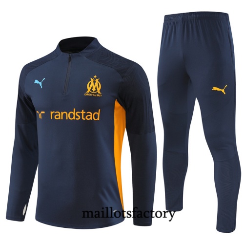 Soldes Survetement Enfant Marseille 2024/25 Bleu marine