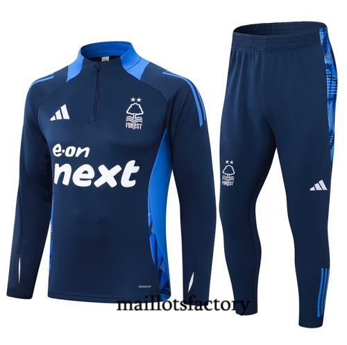 Prix Survetement Enfant Nottingham Forest 2024/25 Bleu marine