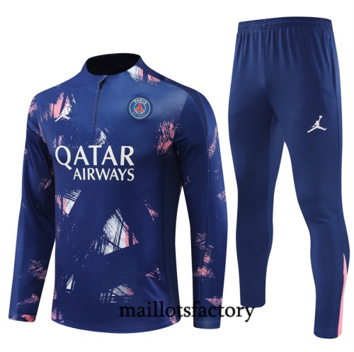 Achat Survetement Enfant Paris PSG 2024/25 Bleu marine