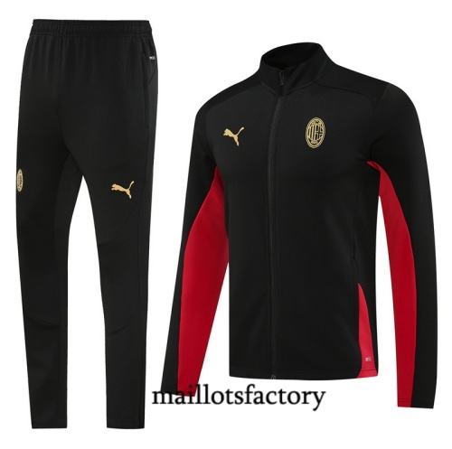 Achat Veste Survetement AC Milan 2024/25 noir