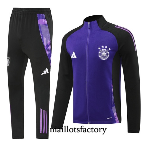 Soldes Veste Survetement Allemagne 2024/25 Violet