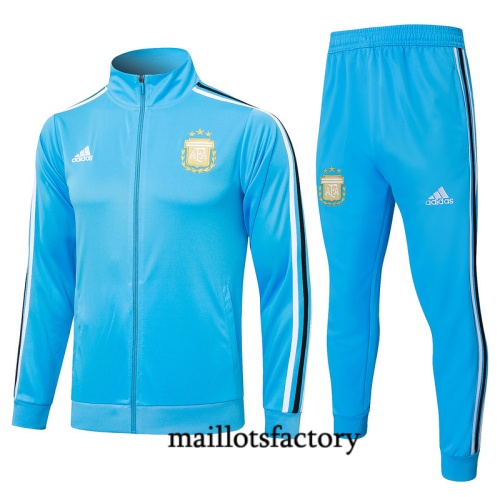 Grossiste Veste Survetement Argentine 2024/25 Bleu