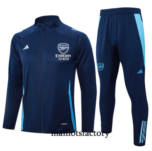 Site Veste Survetement Arsenal 2024/25 Bleu marine