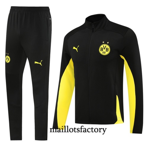 Choix Veste Survetement Borussia Dortmund 2024/25 noir