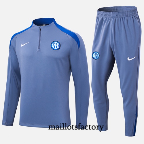 Grossiste Survetement Inter Milan 2024/25 Gris