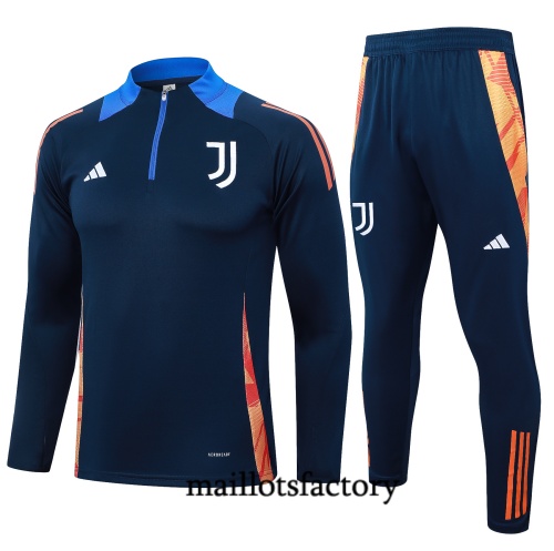 Grossiste Survetement Juventus 2024/25 Bleu marine