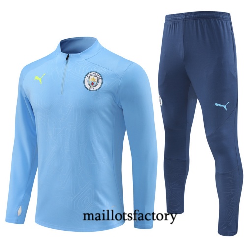 Achat Survetement Manchester City 2024/25 Bleu clair