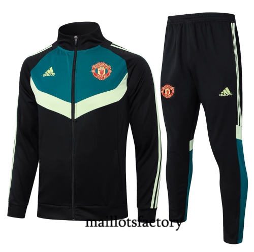 Choix Veste Survetement Manchester United 2024/25 noir