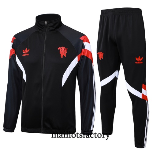 Site Veste Survetement Manchester United 2024/25 noir