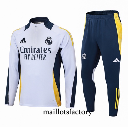 Achat Survetement Real Madrid 2024/25 Blanc