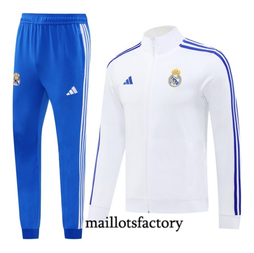 Choix Veste Survetement Real Madrid 2024/25 Blanc