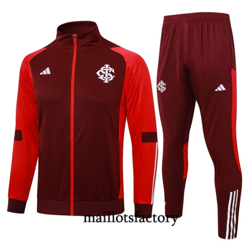 Achat Veste Survetement SC Internacional 2024/25 rouge bordeaux