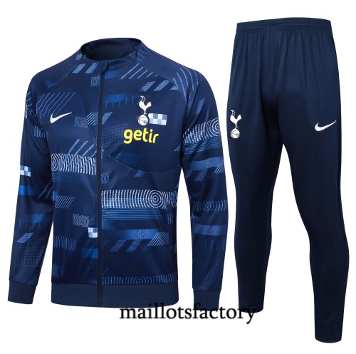 Prix Veste Survetement Tottenham Hotspur 2024/25 Bleu marine