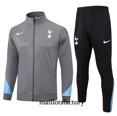 Nouveau Veste Survetement Tottenham Hotspur 2024/25 Gris foncé