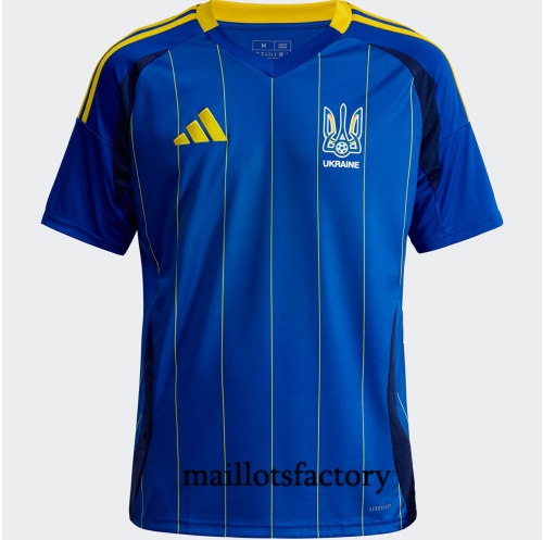 Achetez Maillot du Ukraine 2024/25 Exterieur Bleu