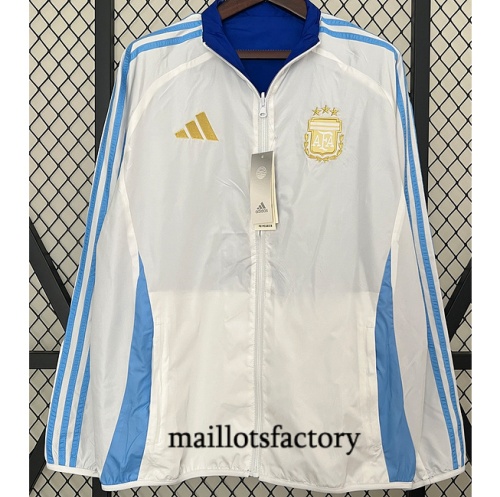 Vendre Veste Réversible Coupe vent Argentine 2024/25 Blanc