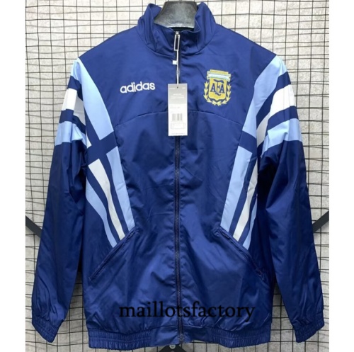 Site Veste Coupe vent broderie Argentine 2024/25 bleu marine