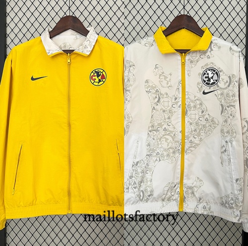 Achat Veste Réversible Coupe vent CF América 2024/25 jaune