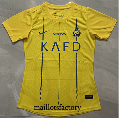 Maillotsfactory 3294 Maillot du Al-Nassr FC Femme 2023/24 Domicile