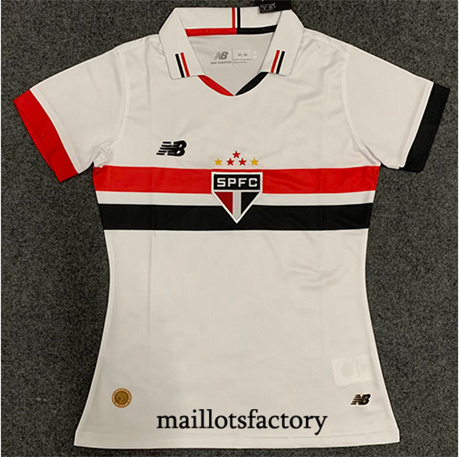 Maillotsfactory 3302 Maillot du Sao Paulo Femme 2024/25 Domicile