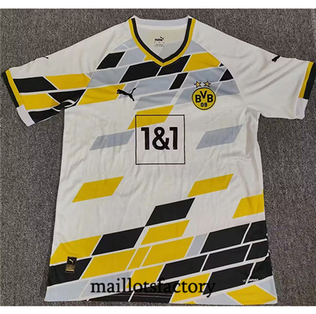 Maillotsfactory 3076 Maillot du Dortmund 2024/25 Training Blanc