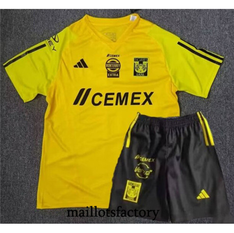 Maillotsfactory 3119 Maillot du Tigres Enfant 2024/25 Jaune