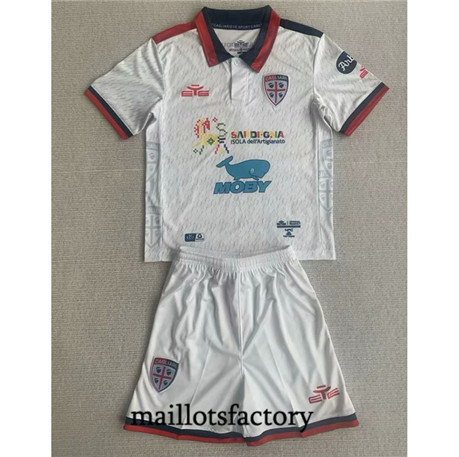 Maillotsfactory 3230 Maillot du Cagliari Enfant 2023/24 Exterieur