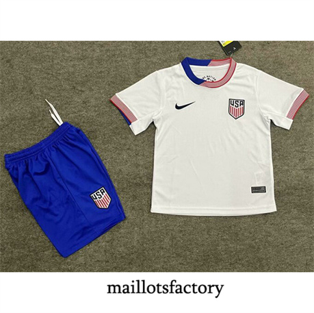 Maillotsfactory 3168 Maillot du États-Unis Enfant 2024/25 Domicile