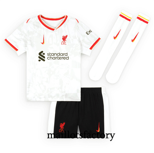 Maillotsfactory 3188 Maillot du Liverpool Enfant 2024/25 Third Gris