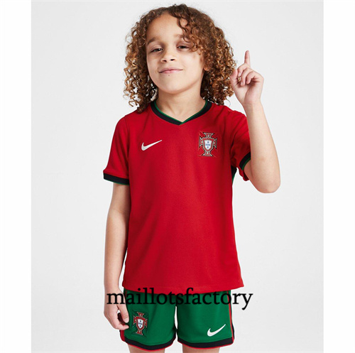 Maillotsfactory 3181 Maillot du Portugal Enfant 2024/25 Domicile