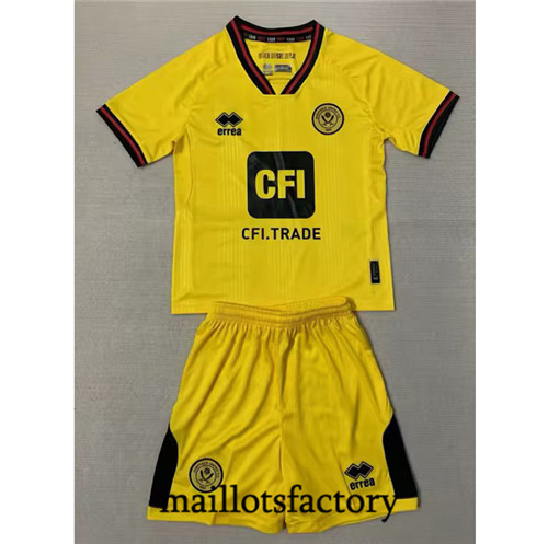 Maillotsfactory 3195 Maillot du Sheffield United Enfant 2023/24 Exterieur