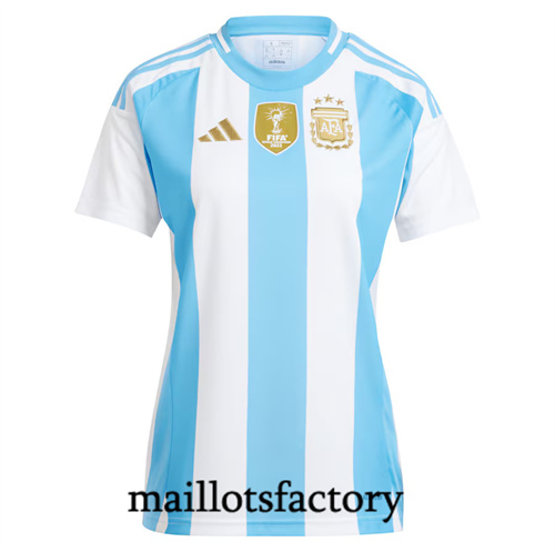 Maillotsfactory 3307 Maillot du Argentine Femme 2024/25 Domicile