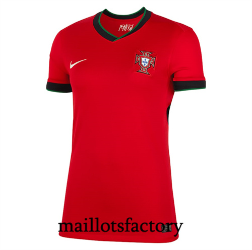 Maillotsfactory 3310 Maillot du Portugal Femme 2024/25 Domicile