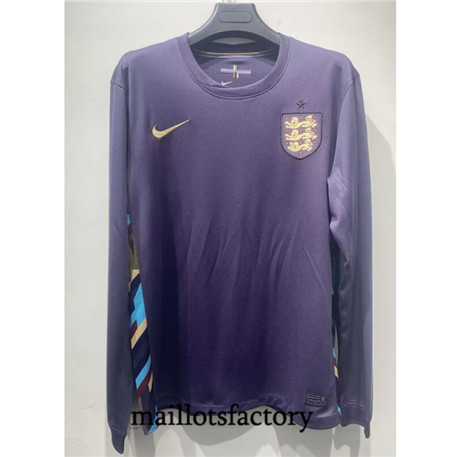 Maillotsfactory 3352 Maillot du Angleterre 2024/25 Exterieur Manche Longue