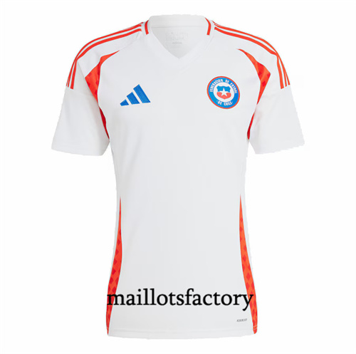 Maillotsfactory 3370 Maillot du Chile 2024/25 Exterieur