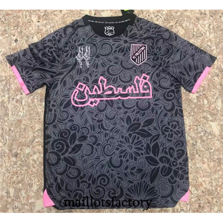 Maillotsfactory 3423 Maillot du Palestine 2024/25 camouflage Gris/Noir