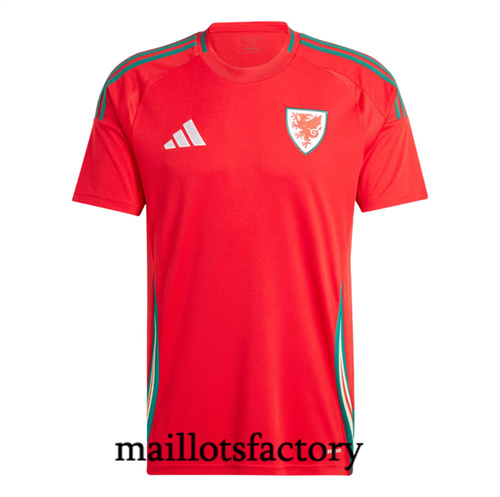 Maillotsfactory 3427 Maillot du Pays de Galles 2024/25 Domicile