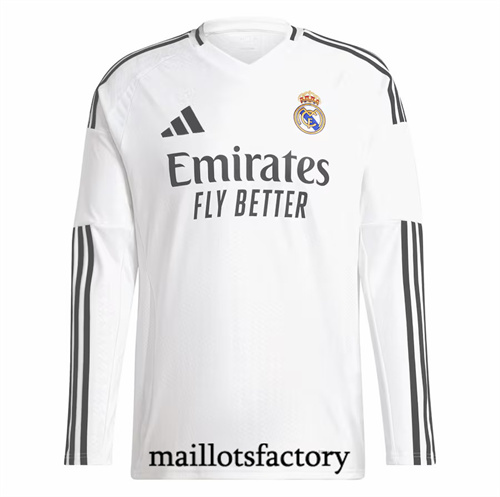 Maillotsfactory 3330 Maillot du Real Madrid 2024/25 Domicile Manche Longue