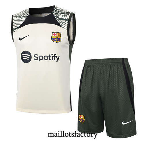 Maillotsfactory 3852 Maillot du Barcelone Debardeur 2024/25 abricot