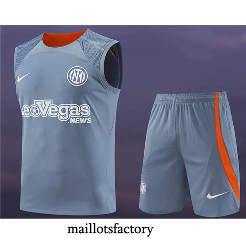 Maillotsfactory 3901 Maillot du Inter Milan Debardeur 2024/25 gris