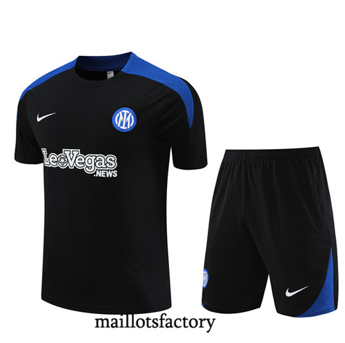 Maillotsfactory 3293 Maillot du Inter Milan Enfant Survetement 2024/25 noir