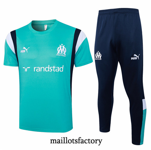 Maillotsfactory 3862 Maillot du Marseille polo 2024/25 lac bleu