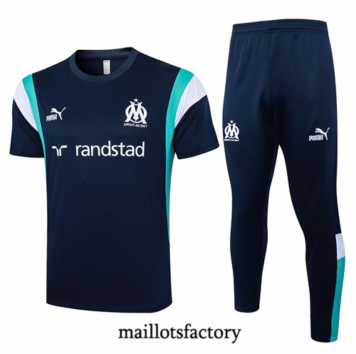 Maillotsfactory 3861 Maillot du Marseille polo 2024/25 bleu royal