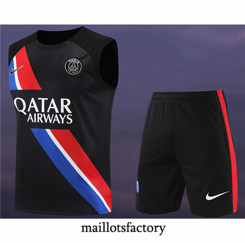 Maillotsfactory 3873 Maillot du Paris PSG Debardeur 2024/25 noir