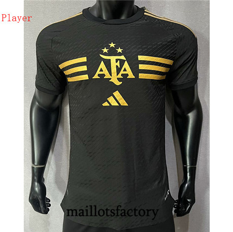 Maillotsfactory 3473 Maillot du Player Argentine 2024/25 édition spéciale Noir