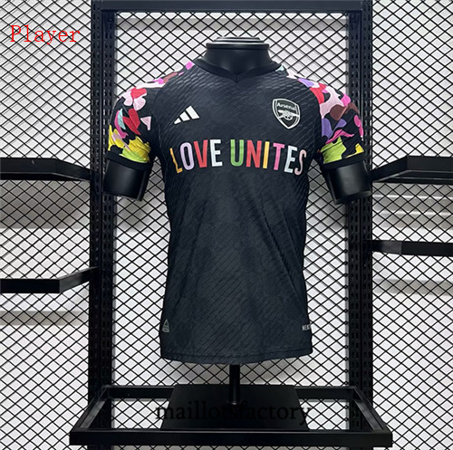 Maillotsfactory 3524 Maillot du Player Arsenal 2024/25 pre-match Training Noir