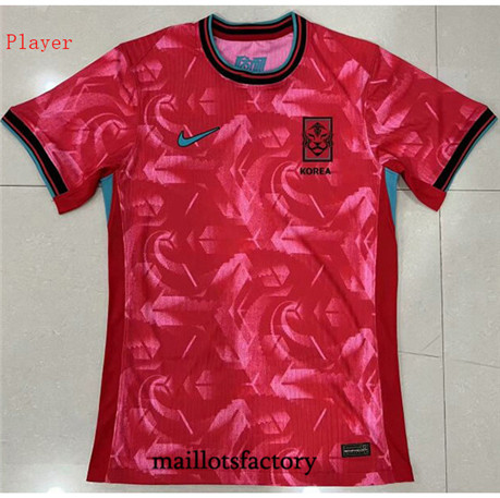 Maillotsfactory 3489 Maillot du Player Corée 2024/25 rouge