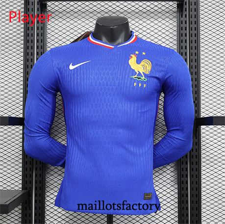 Maillotsfactory 3497 Maillot du Player France 2024/25 Domicile Manche Longue